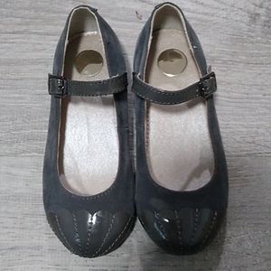 New Beberlis suede patent leather mary janes 8
